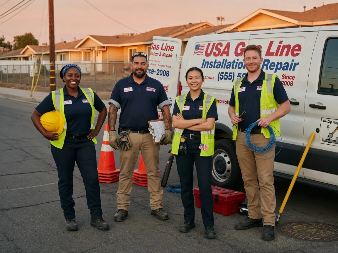 Gas Line Installation company in Mountainhome, PA